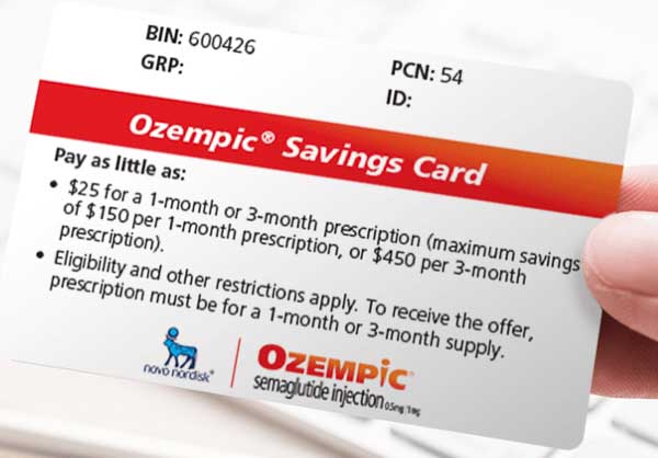 Ozempic Savings Card